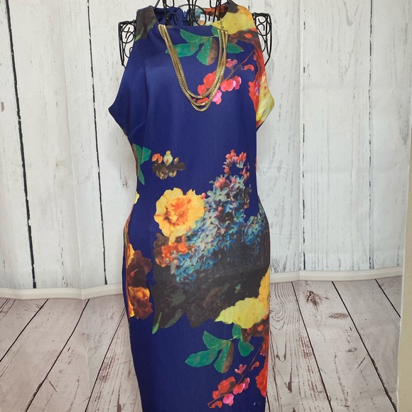 New York & Co Floral Dress - Picture 5 of 10